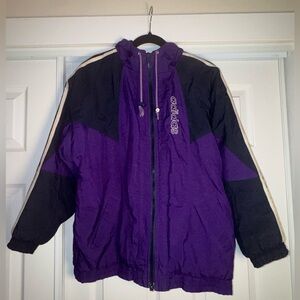 Adidas Retro Vintage 90’s Men’s Streetwear Bomber Windbreaker Jacket